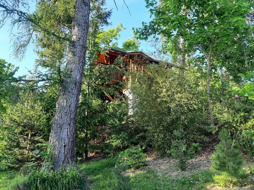 Baumhaus Wolfshoehle Fischach Exterior foto